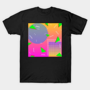 Memphis Style Inspired Pattern 2 T-Shirt